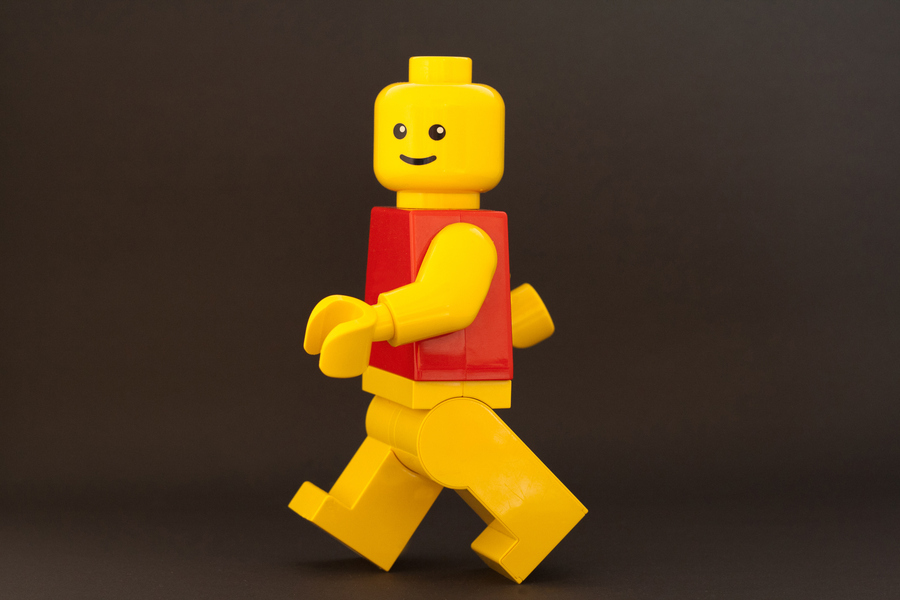 white lego person